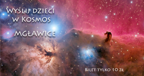 Wyślij dzieci w Kosmos - Mgławice. kosmiczne spotkanie Online dla dzieci z Astrohunters