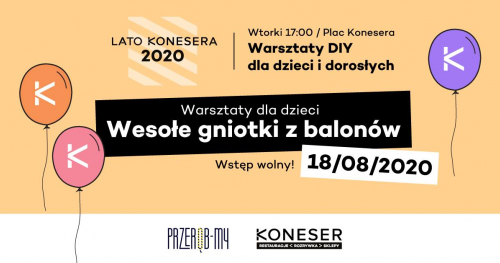 Wesołe gniotki z balonów