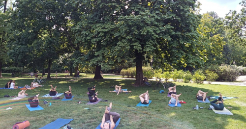 Joga w Parku - Slow Flow w Ogrodzie Krasińskich