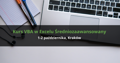 Kurs VBA w Excelu Średniozaawansowany - Kraków