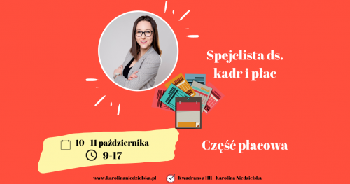 Kurs specjalista ds. kadr i płac- część płacowa