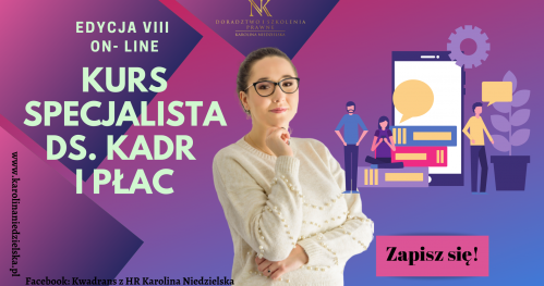 Kurs specjalista ds. kadr i płac