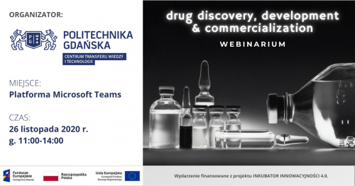 Drug Discovery, Development & Commercialization - webinarium