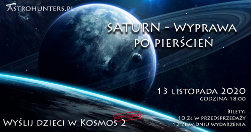 Wyślij dzieci w Kosmos 2 - Saturn - wyprawa po pierścień