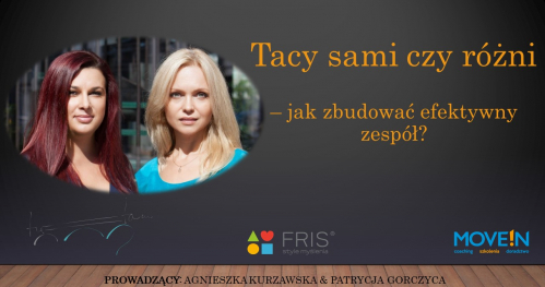 TACY SAMI CZY RÓŻNI - jak zbudować efektywny zespół? Festiwal FRIS® online.