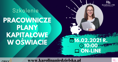 Szkolenie Pracownicze Plany Kapitałowe dla placówek oświatowych