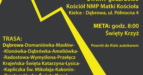 "Krzyż w więzach wspólnoty" - VI Nocna Droga Krzyżowa