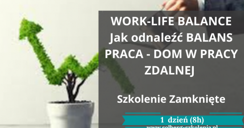 WORK-LIFE BALANCE Jak odnaleźć BALANS PRACA - DOM W PRACY ZDALNEJ