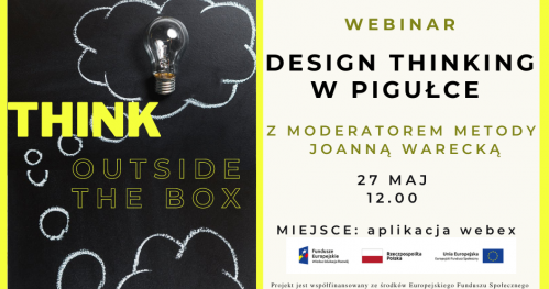Webinar: Design Thinking w pigułce. Cykl II. Cz. II