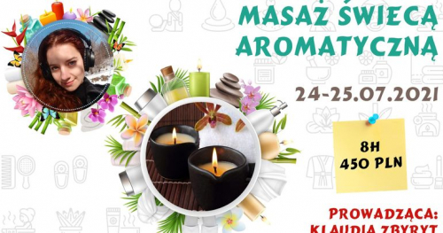 Kurs masażu świecą aromatyczną