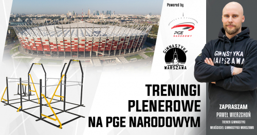 Treningi plenerowe z Gimnastyką Warszawa - Poniedziałek i środa 18.00