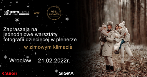 Warsztaty zimowej fotografii dziecięcej z Ann Podsiedlik