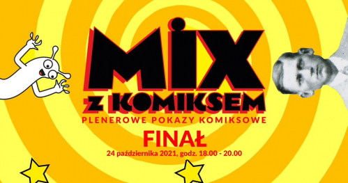 MIX Z KOMIKSEM: film "W Centrum Komiksu" + premiera komiksu "Babcia Zdzisia na tropie"