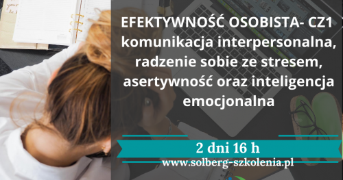 komunikacja interpersonalna, radzenie sobie ze stresem, asertywność oraz inteligencja emocjonalna
