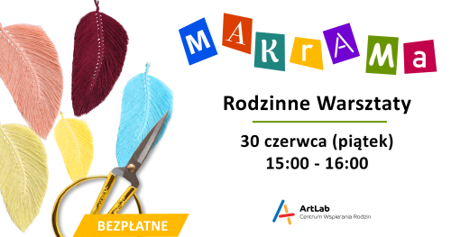 Makrama - zawieszki listeczki - bezpłatne warsztaty