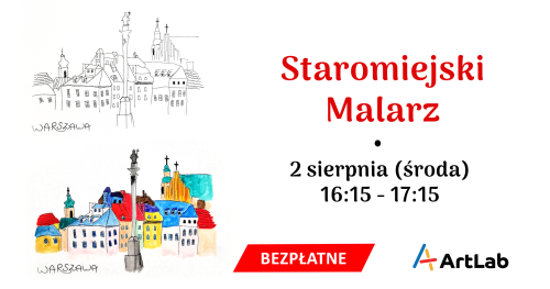 Staromiejski Malarz / akwarele - warsztaty - bezpłatne