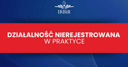 Działalność nierejestrowa