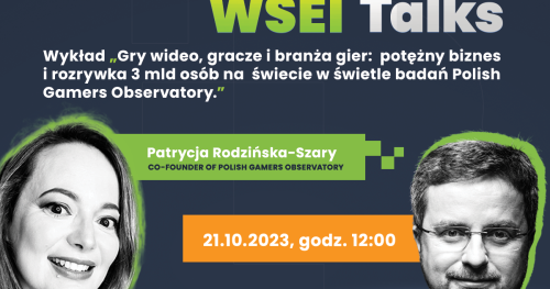 Gry wideo, gracze i branża gier: potężny biznes i rozrywka 3 mld osób na świecie w świetle badań Polish Gamers Observatory.