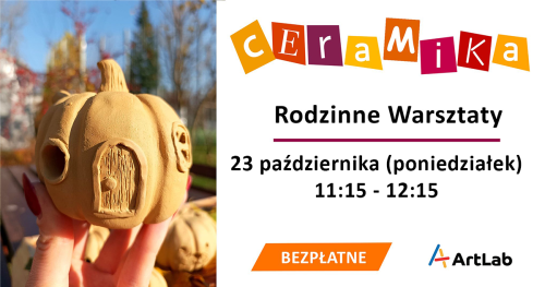 Ceramiczne dynie - bezpłatne warsztaty / 23 października / 11:15-12:15