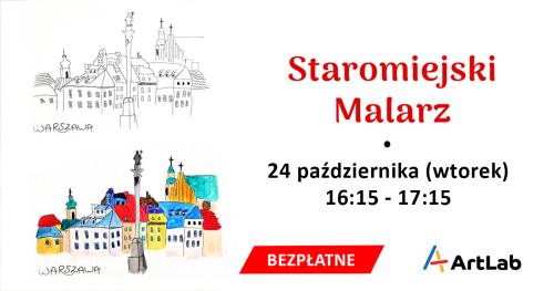 Staromiejski Malarz / akwarele - warsztaty - bezpłatne