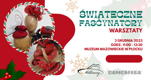 Stwórz wymarzoy fascynator świąteczno - sylwestrowy