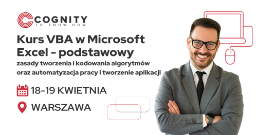Kurs VBA (Visual Basic for Applications) w Microsoft Excel