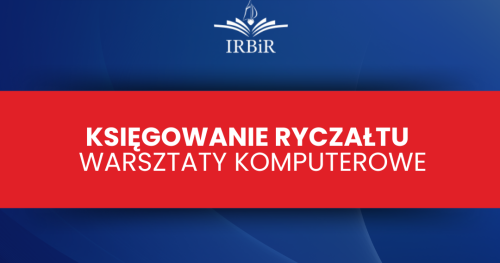Księgowanie ryczałtu - warsztaty komputerowe