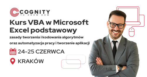 Kurs VBA (Visual Basic for Applications) w Microsoft Excel