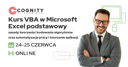 Kurs VBA (Visual Basic for Applications) w Microsoft Excel