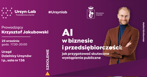 AI w biznesie i przedsiębiorczości: jak przygotować skuteczne wystąpienia publiczne