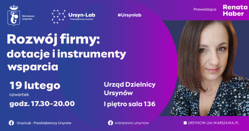 "Jak planować rozwój firmy z wykorzystaniem dotacji i innych instrumentów wsparcia"