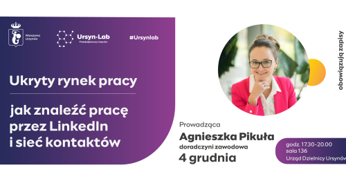 "Ukryty rynek pracy - jak znaleźć pracę przez LinkedIn i sieć kontaktów"