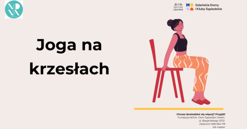 Joga na krzesłach dla seniorów 60+