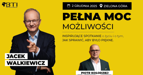 JACEK WALKIEWICZ - PEŁNA MOC MOŻLIWOŚCI - ZIELONA GÓRA