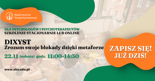 DIXYST - zrozum swoje blokady dzięki metaforze