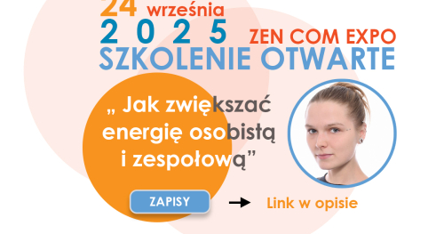 Szkolenie - Odporność, koncentracja, regeneracja - techniki, które działają - jak zadbać o siebie i zespół bez wypalenia
