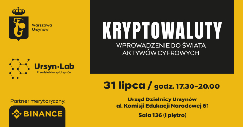 KRYPTOWALUTY - wprowadzenie do świata aktywów cyfrowych