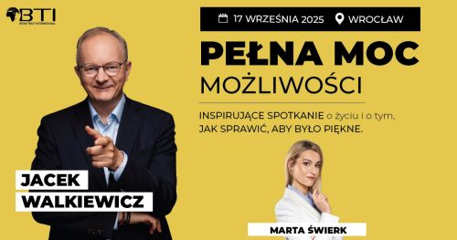 JACEK WALKIEWICZ - PEŁNA MOC MOŻLIWOŚCI - WROCŁAW