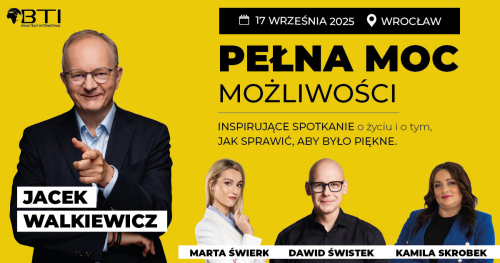JACEK WALKIEWICZ - PEŁNA MOC MOŻLIWOŚCI - WROCŁAW