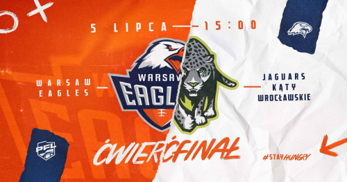 Futbol Amerykański: Warsaw Eagles ćwierćfinał Polskiej Futbol Ligi!