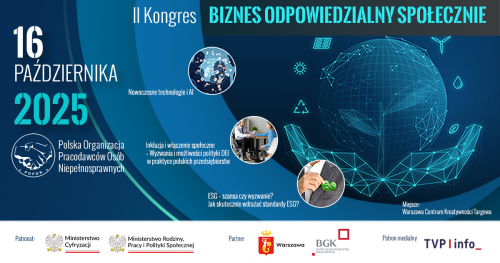 II Kongres Biznes Odpowiedzialny Społecznie