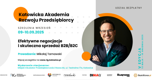 Efektywne negocjacje i skuteczna sprzedaż B2B/B2C