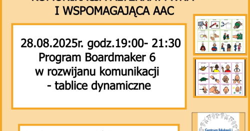 Program Boardmaker 6 w rozwijaniu komunikacji - tablice dynamiczne