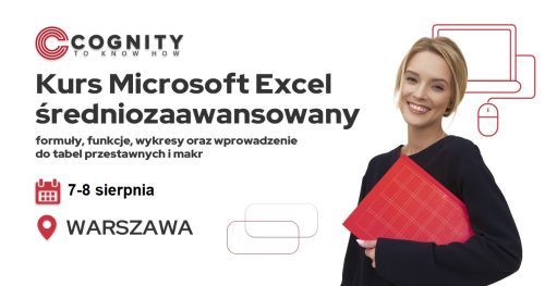 Kurs Microsoft Excel średniozaawansowany