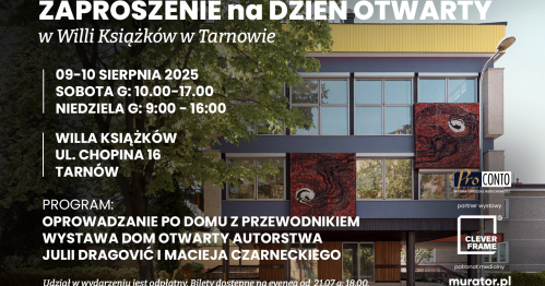 Dzień otwarty w Willi Książków w Tarnowie