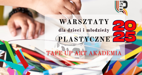 Warsztaty plastyczne tape art painting dla dzieci i młodzieży