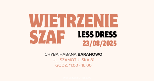 Wietrzenie Szaf Less Dress