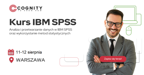 Kurs IBM SPSS - analiza i przetwarzanie danych w IBM SPSS oraz wykorzystanie metod statystycznych