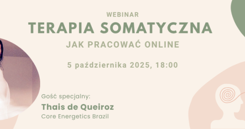 Terapia somatyczna - jak pracować online