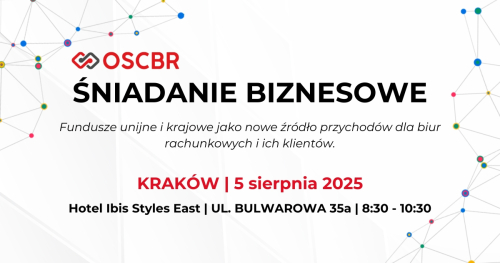 Śniadanie Biznesowe OSCBR - Kraków 05.08.2025 r.